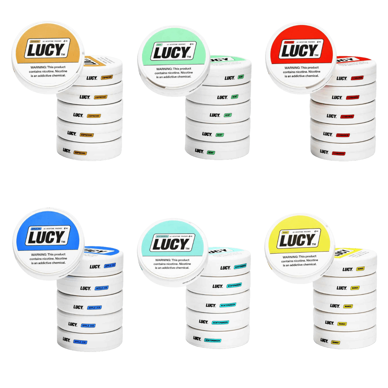 Lucy Nicotine Pouches 15ct - 5PK