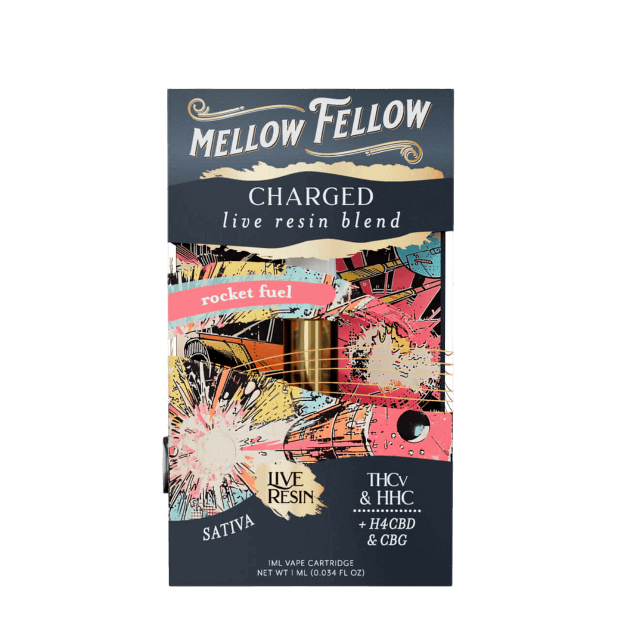 Mellow Fellow Live Resin Blend Cartridge 1ML